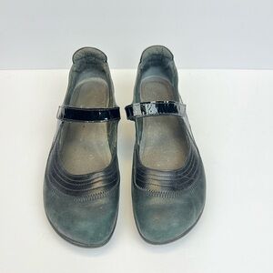 Naot Shoes Womens 10 Koati Mary Jane Black Hook & Loop Casual Comfort Low Top